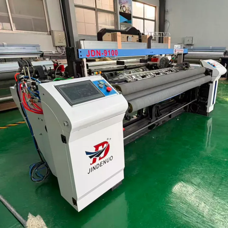 JDN-9100 High Speed Heavy Duty Textile Weaving Machine Type of Jet Loom with Cam Motor and Gear for Weaving Fabric and Yarn