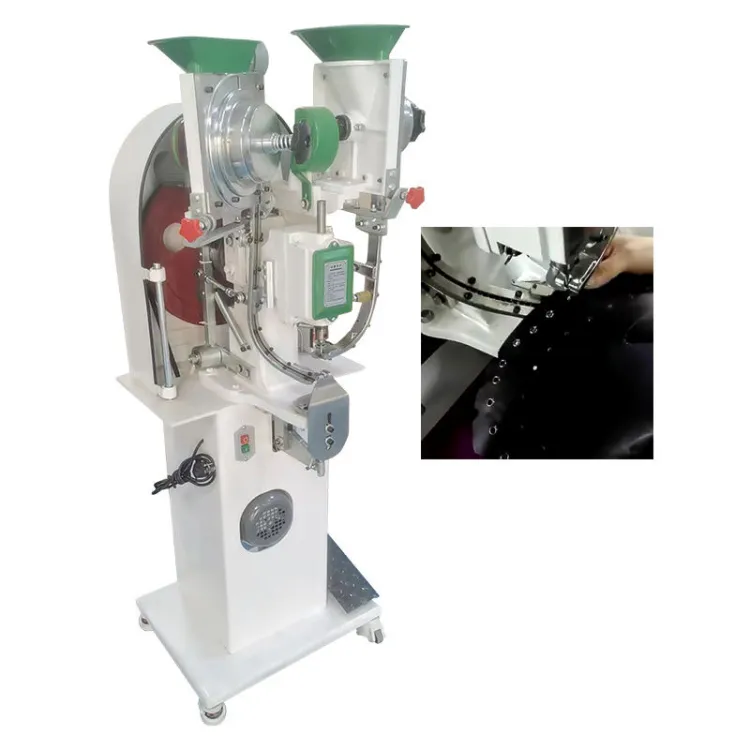Automatic Eyelet Riveting Machine for Garment and Shoe Making