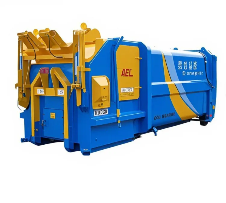 High Capacity Commercial Trash Compaction Machine Waste Compactor with Easy Operation
