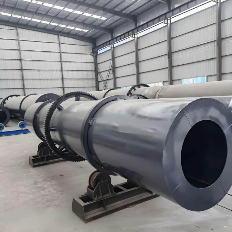 Electric Rotary Dryer Machine for Salt for Limestone Sand Coal Slag Straight Drum Types Continuous Drying Tunnel Rotary Dryer