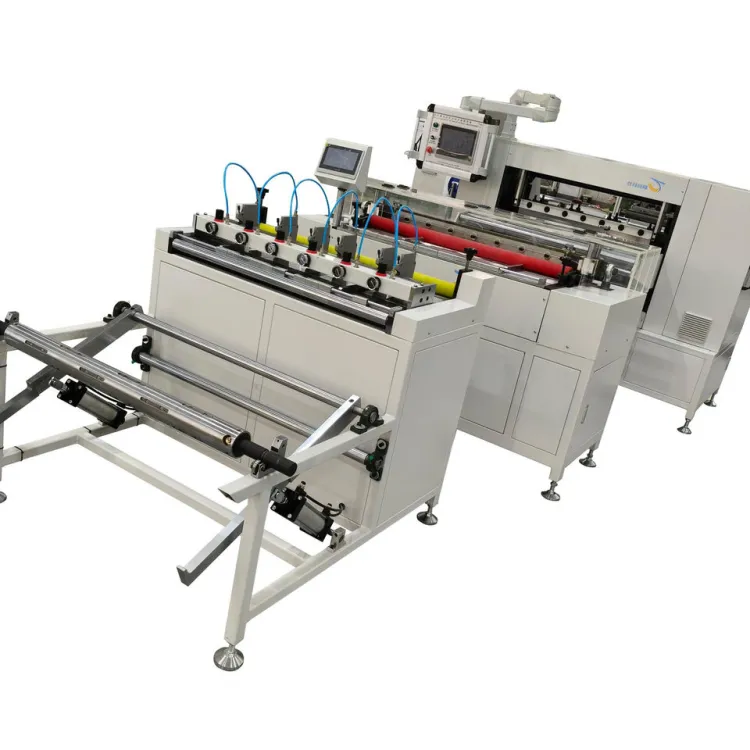 11kw Computerized Paper Folding Machine with Schneider Motor High Productivity 180m/min Production Line