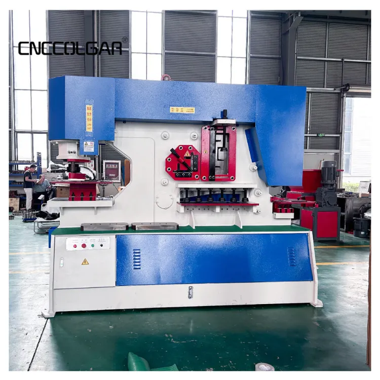 Q35Y-25 Hydraulic Ironworker Machine Punching and Shearing Machine 120T Pressure