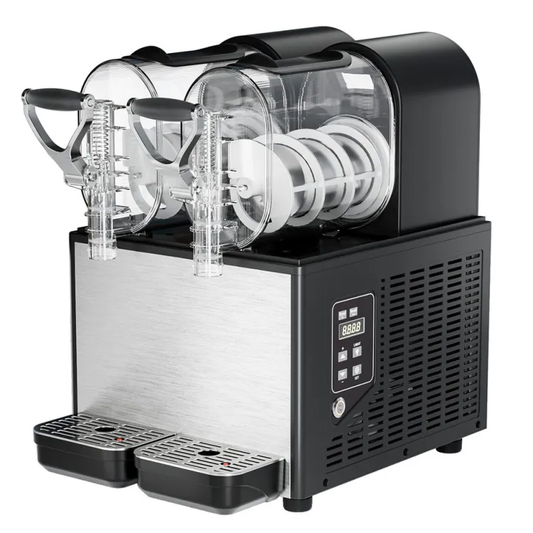 Feter Commercial Slush Machine 5L High-Efficiency 220V Food Grade ABS Material Eco-Friendly for Cafe Street Stalls