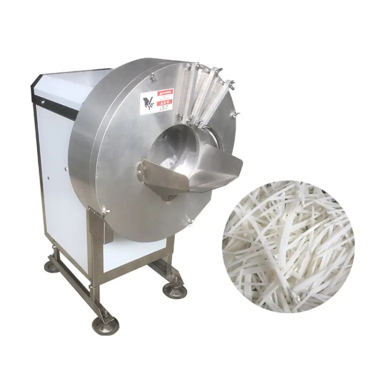 RY-501 Automatic Cutting Vegetable Machine Vegetable Slicing and Shredding Machine Potatoes Cutting Machine