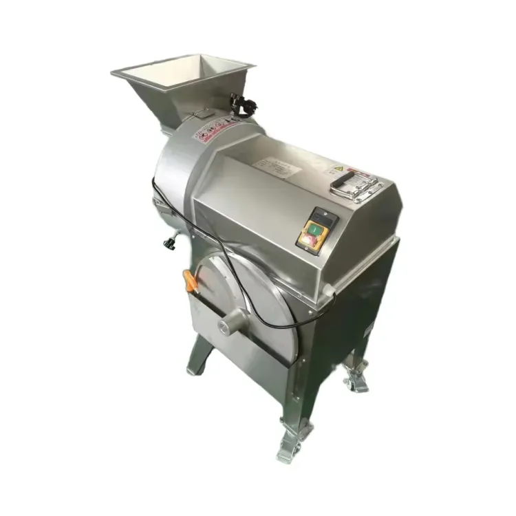 Commercial Electric Vegetable Cutter Meat Slicer for Bakery Use Motor Operated for Carrot Eggplant Pear Cooked Meat Cabbage