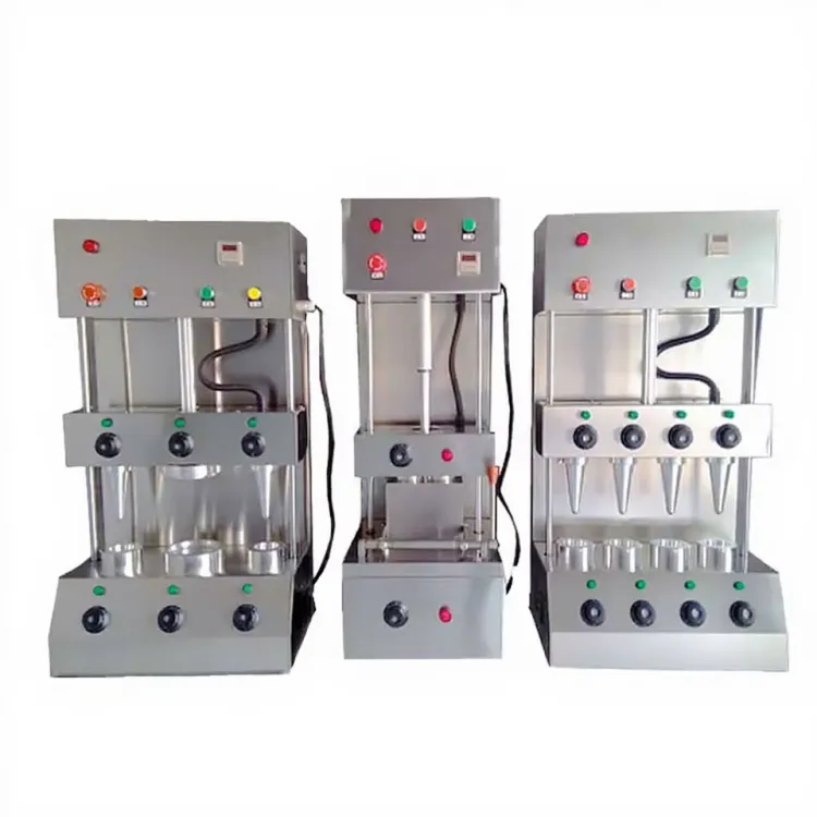 Pizza Cone Baking Machine Automatic Cone Pizza Machine Cone Waffle Roller Homemade