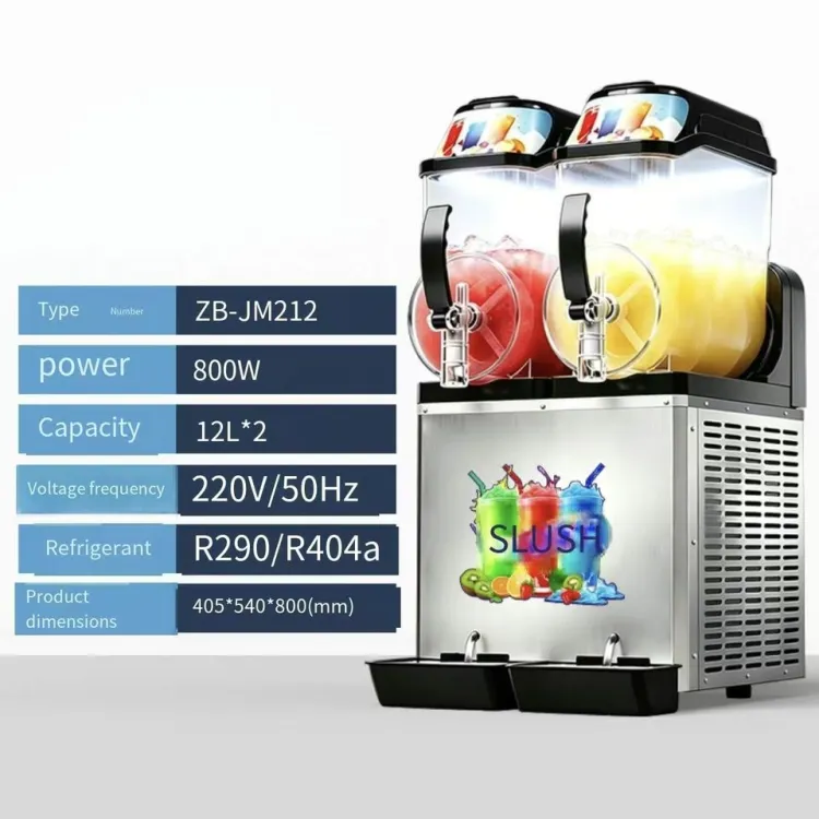 Slush Ice Slushy Maker Granita Machine Commercial Frozen Drink Slush Mini Slushy Machine