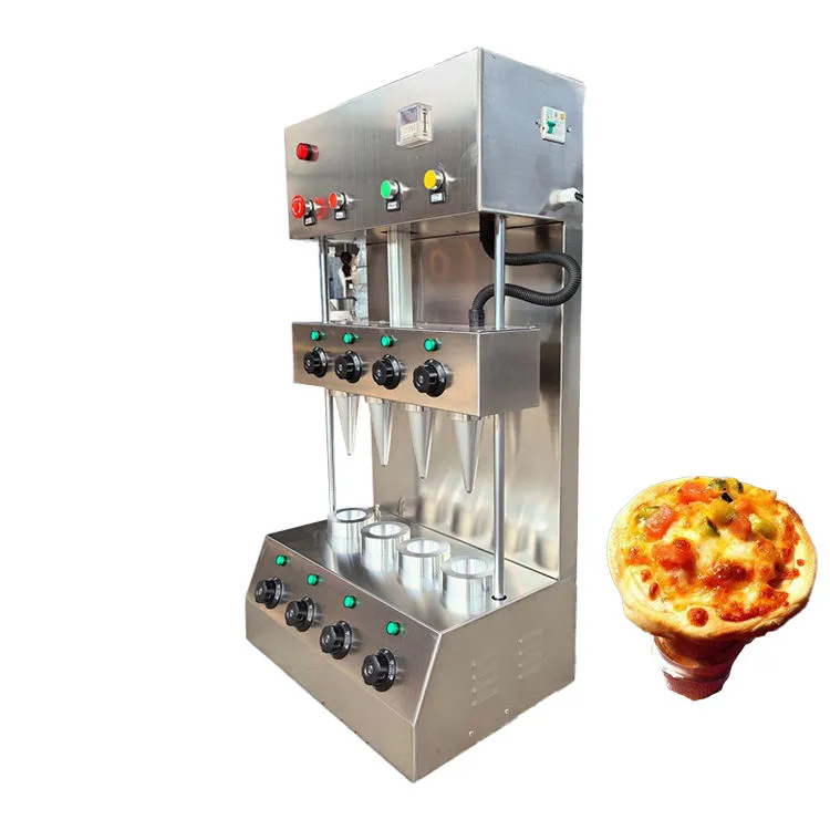 Cone Pizza Making Machinery Pizza Cone Machine Commercial Portable Conical Pizza Making Machine
