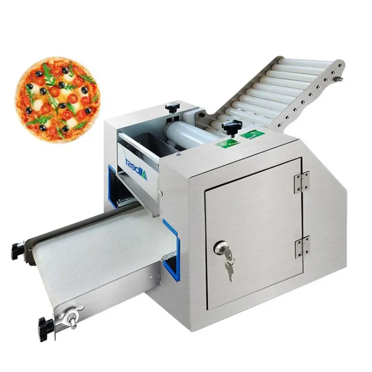 Electric Pizza Dough Roller Machine 16 12 Inch Automatic Pizza Sheeter Roller Form Base Making Press Machine