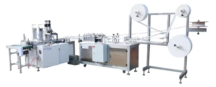 Automatic Disposable 3ply Face Surgical Medical Ultrasonic Mask Making Machine