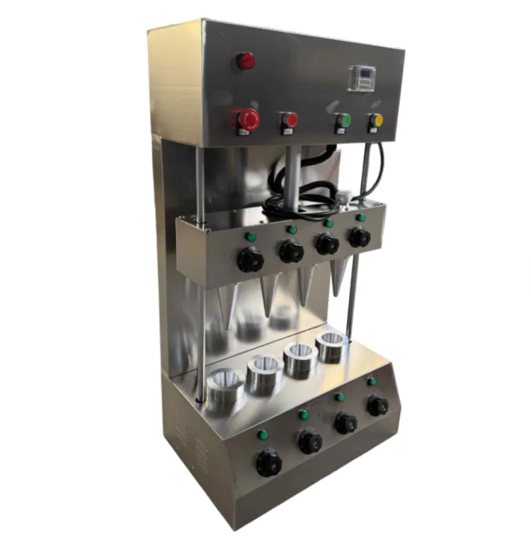 Pizza Cone Making Full Set Umbrella and Conch Shape Pizza Cone Machine Rotating Pizza Cone Oven