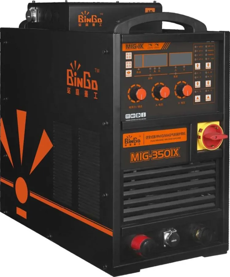 350A BINGO Industrial MIG Welding Machine 380V 3 Phase IGBT Inverter CO2 Gas Shielded Welder for Stainless Steel 0.8mm Wire