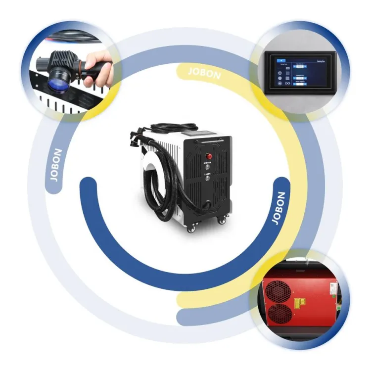 Handheld Pulse Fiber Laser Cleaning Machine for Rust Remover Support Customization Laser Cleaning Machine