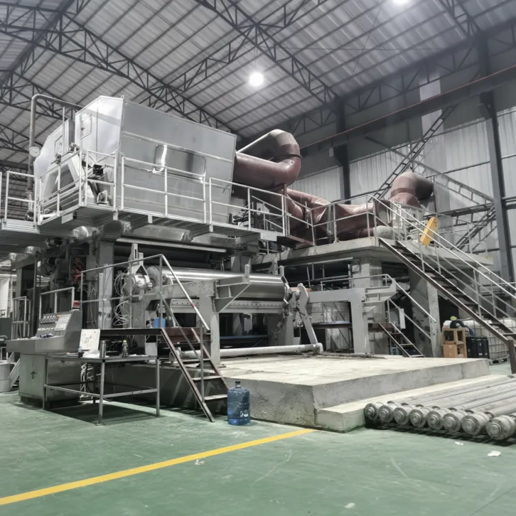 High Speed Tissue Paper Making Machine, Automatic Toilet Paper / Napkin Paper Production Line