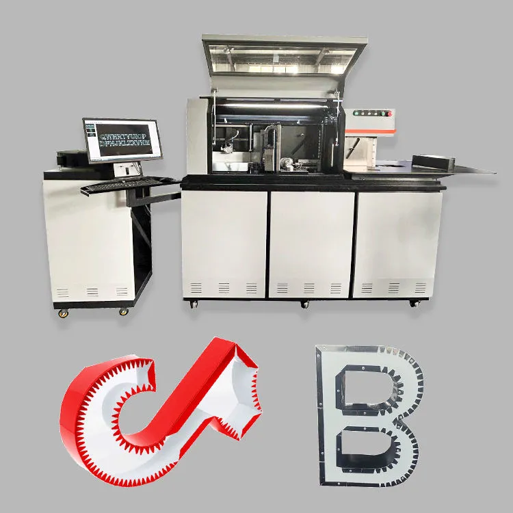 Type Fully Automatic CNC Gear Cutting Machine Used for Making Illuminated Letters