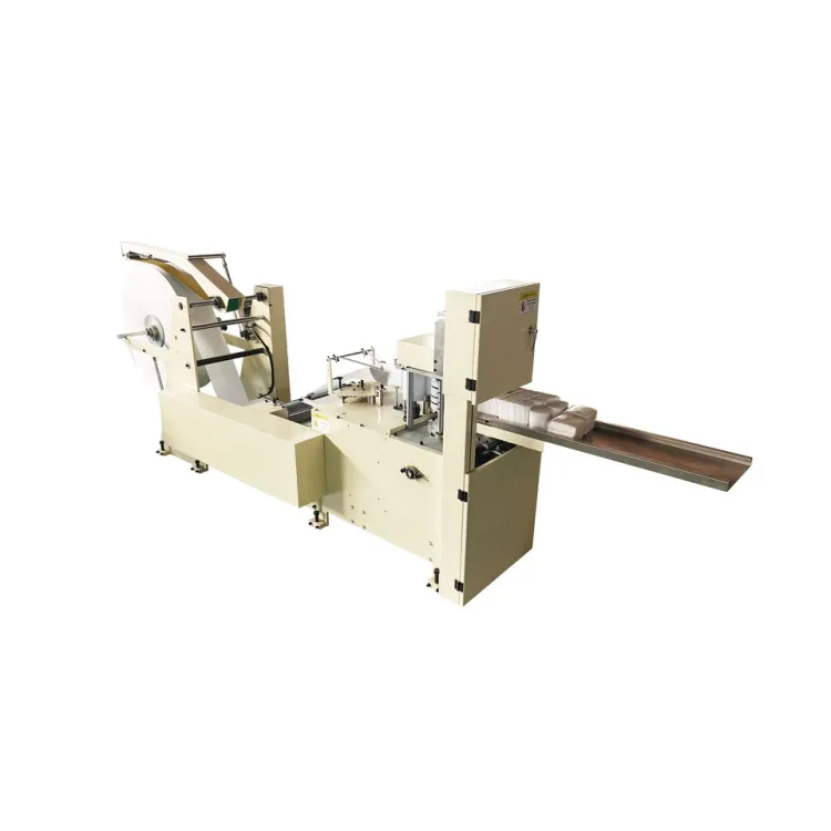 High Speed Napkin Tissue Machine 500-600sheets/min with PLC Touch Screen for Paper Mill