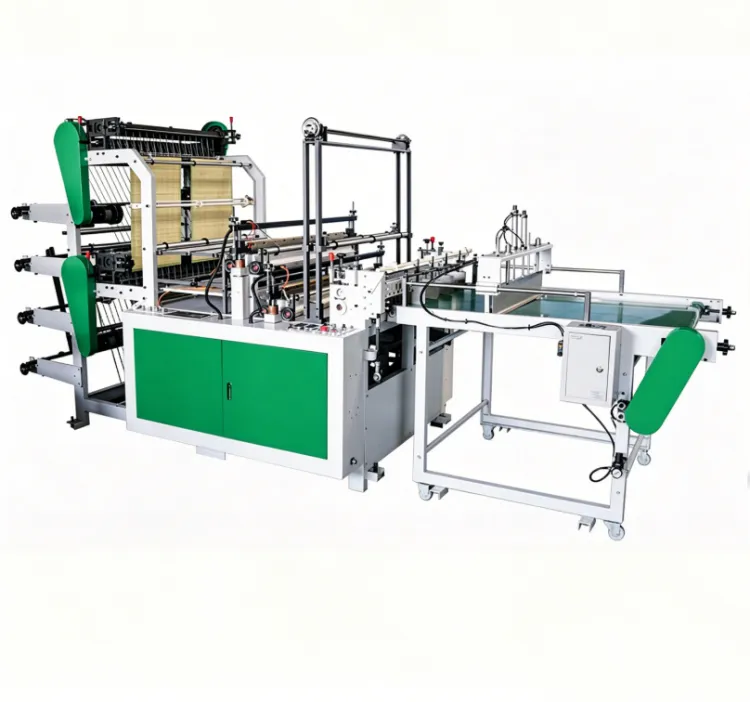 Automatic Double-Layer Four-Line Bottom Sealing Bag-Making Machine