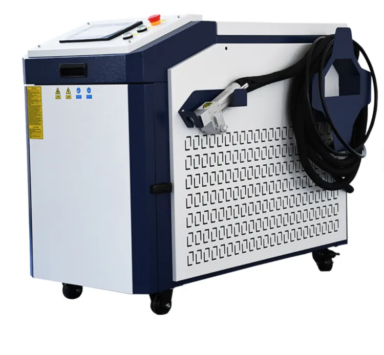 3000W Water-Cooled Portable CW Fiber Laser Cleaning Machine Industrial Laser Cleaner for Metal Steel Rust Paint Oxide Removal