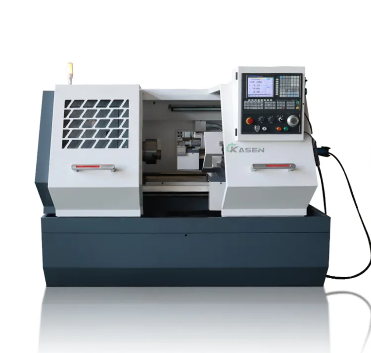 hight precision FANUC System Flat bed cnc Lathe CK6140 metal cnc lathe Machine