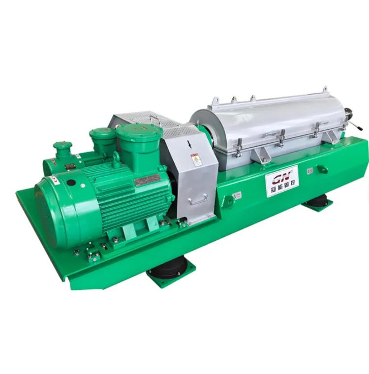 High-Speed Horizontal Screw Decanter Centrifuge for Sludge Dewatering, Wastewater Treatment, 3-Phase Tricanter, 1-120m³/h