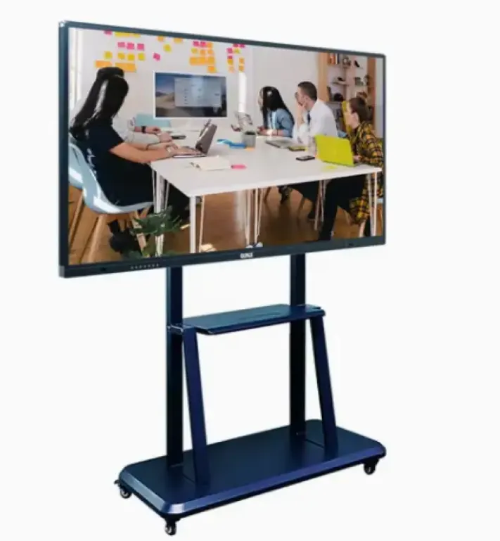 100 Inch Portable Interact Display Touch Screen Flat Panel Interactive Whiteboard Smart Board for Classroom