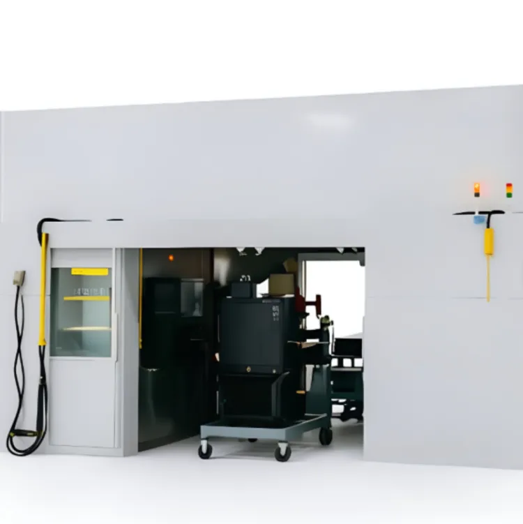 Easy Assembly Acoustic Enclosure Box Soundproof Cover with Access Doors Industrial Machines Custom Noise Control Solutions