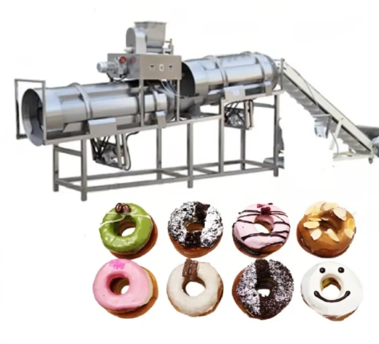 HG Donut Production Line High Performance Automatic Donut Line