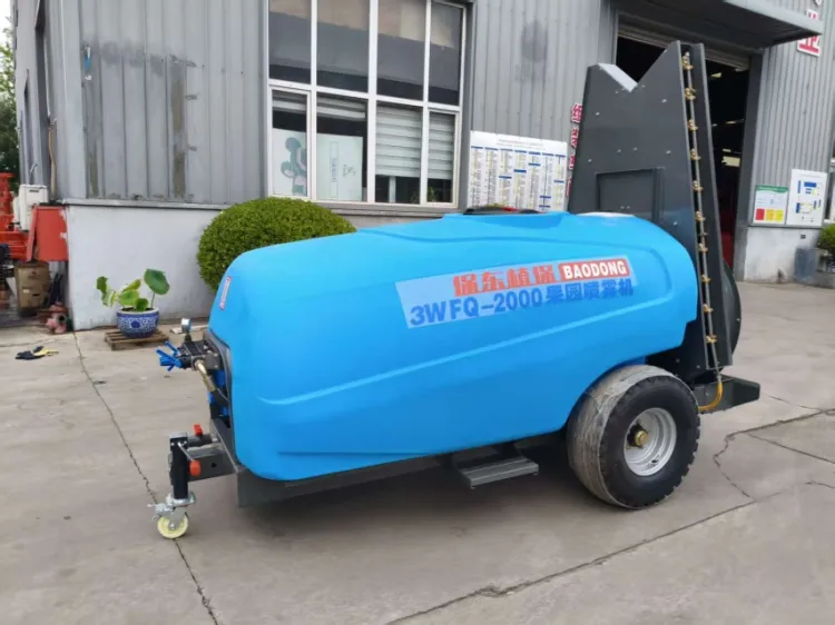 3WFQ-2000T Tower Air Blast Orchard Sprayer – 2000L, 900mm Fan, 20 High-Pressure Nozzles