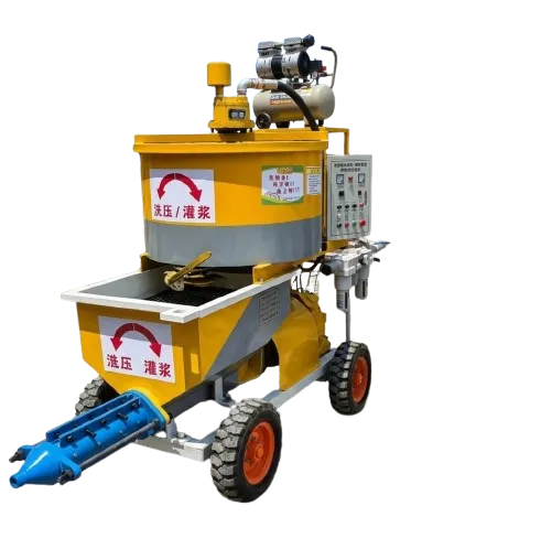 Mortar Spraying Machine Concrete Mortar Pouring Machine Automatic Mortar Gypsum Wall and Road Plastering Machine