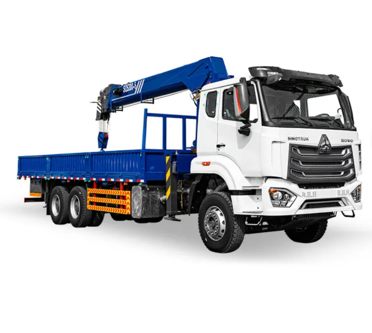 SINOTRUK HOWO 10Ton 12Ton 14Ton 16Ton Boom Truck Truck Mounted Crane with Telescopic Boom