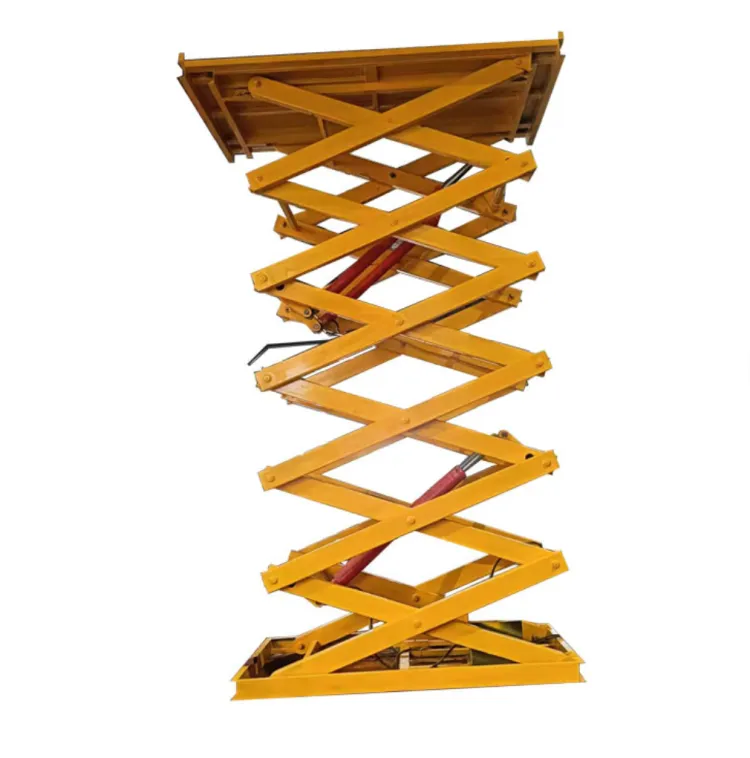 Electric Fixed Scissor Lift Table Hydraulic Stationary Scissor Lift Platform for Warehouse