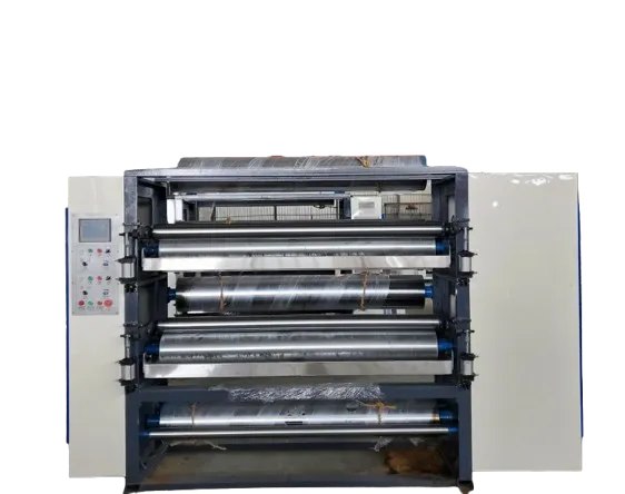 High Speed Design Double Profile Single Face Paper Corrugation Machine
