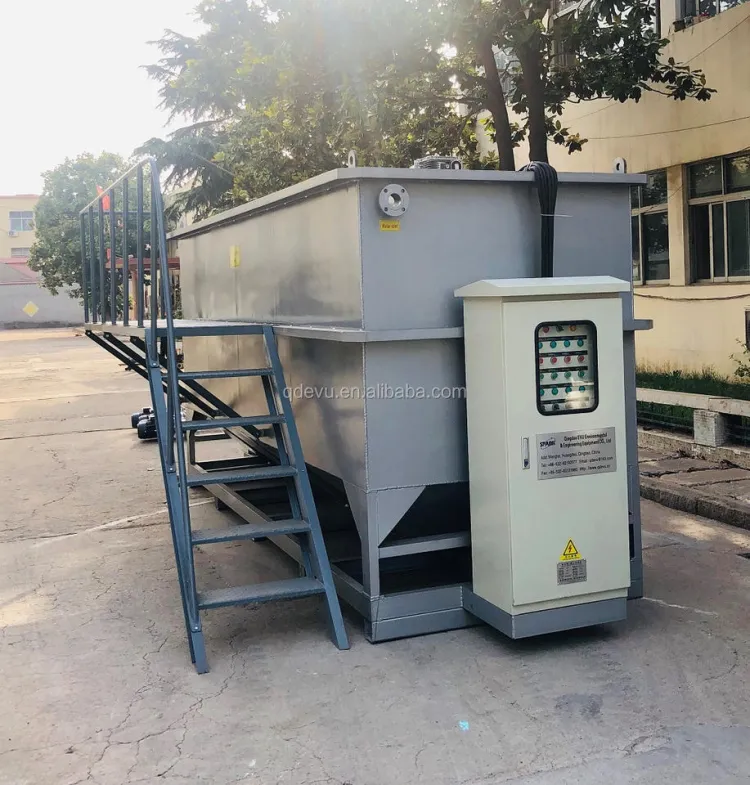 Wastewater Treatment Plant DAF Unit Dissolved Air Flotation System Sewage Treatment Plant Sewage Treatment Equipment