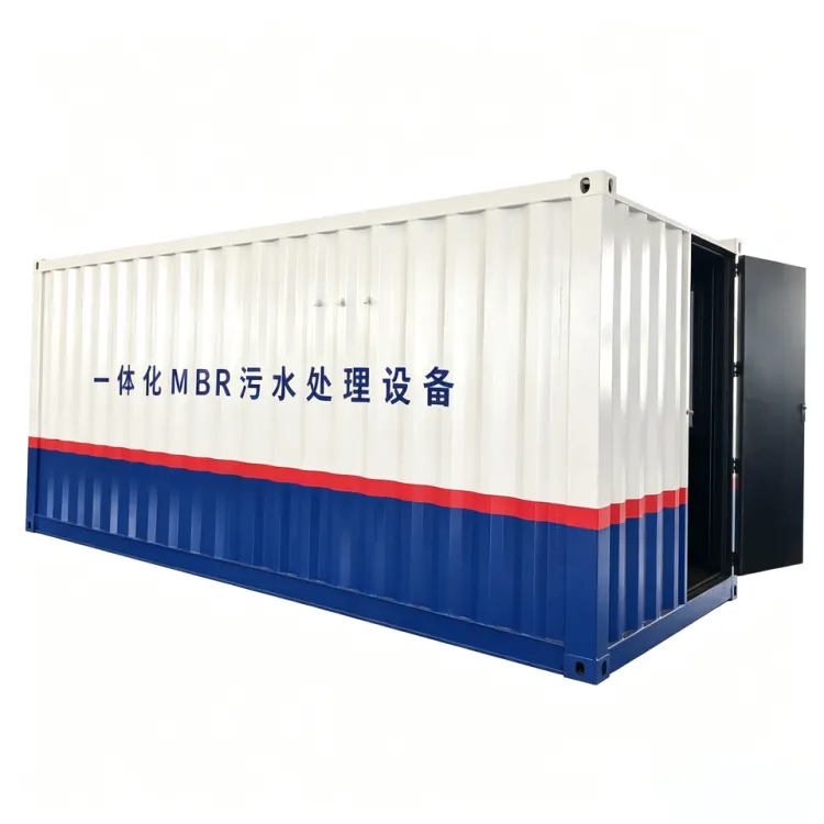 Containerized Sewage Treatment Plant for Wastewater Treatment System with Customized Capacity