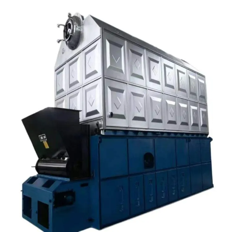 Stable Operation Horizontal Wood Burning Steam Boiler SZL Series 10-35 Tons for Industrial Use Fire Tube Structure