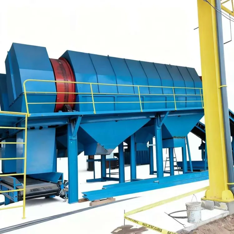Baonan Garbage Sorting Line Automatic Waste Recycling System with Motor & Gear 500T/H Capacity CE Certified