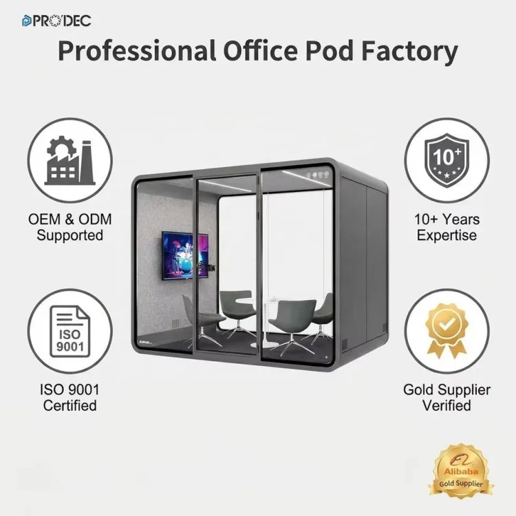 Soundproof Pods Protect Privacy Soundproof Office Mobile Silent Phone Booth