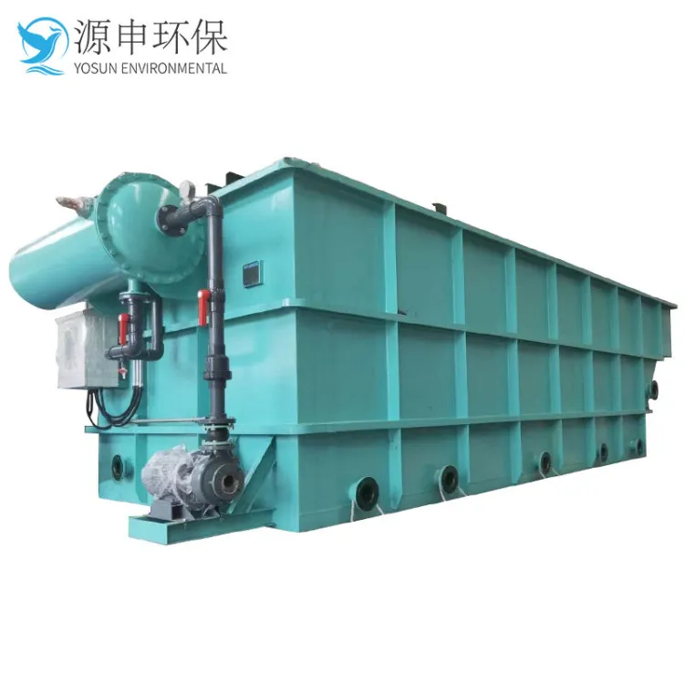 Industrial Water Purifier Machine Electrocoagulation DAF System Dissolved Air Flotation Sewage Plant Industrial Waste Water