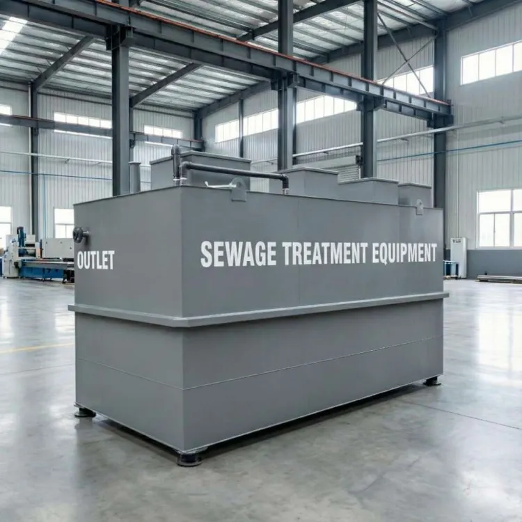 Small-Scale Sewage Treatment Plant with Filtration & Reverse Osmosis 2.59 M3/d Capacity for Hotels