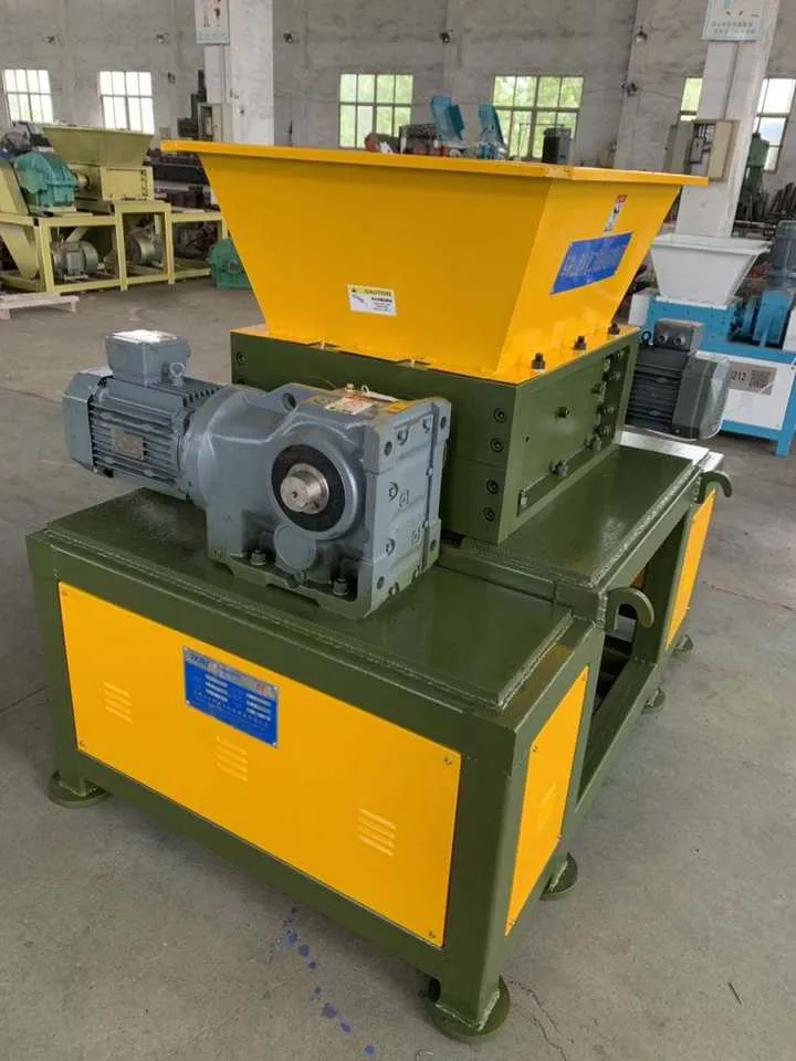 Brand OKMT600 Type Double Shaft Shredder Machine High Efficiency Waste Shredder Machine for Scrap Metal Shredding