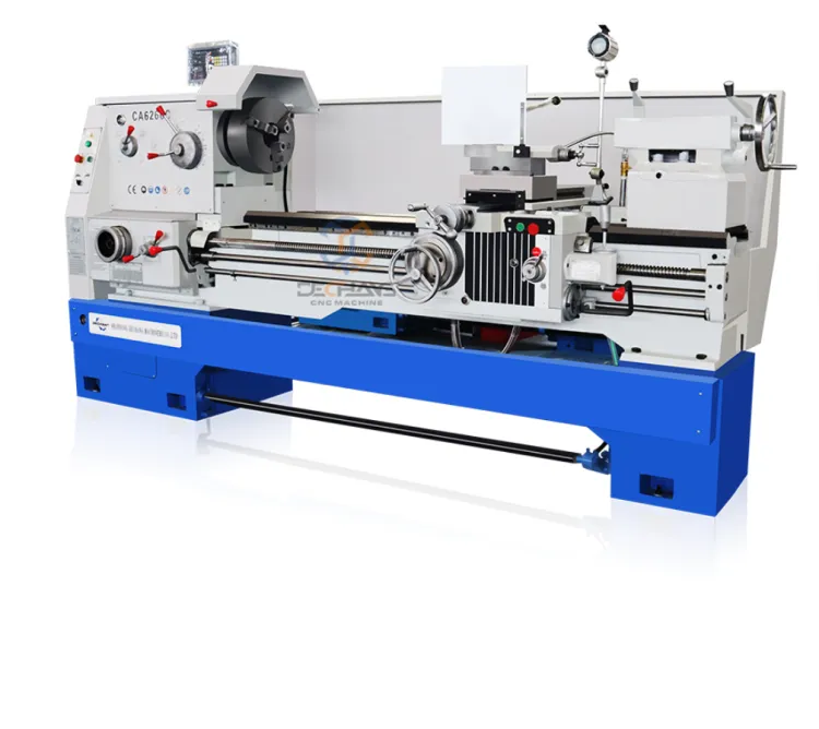 CA6166 CA6266 Metal Manual Lathe Traditional Engine Lathe for Machining Steel and Aluminum Industrial Metals