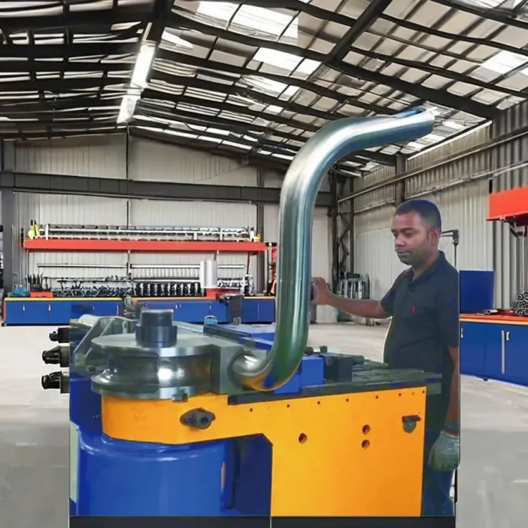 Manufacture Sells DW89NC Dobladora De Tubos Hydraulic Tube Bending Machine for Exhaust Pipes