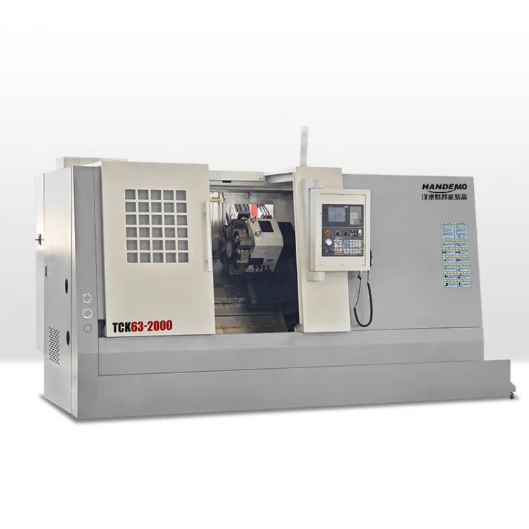TCK63-2000 Hydraulic Turret Metal Turning CNC Lathe Machine
