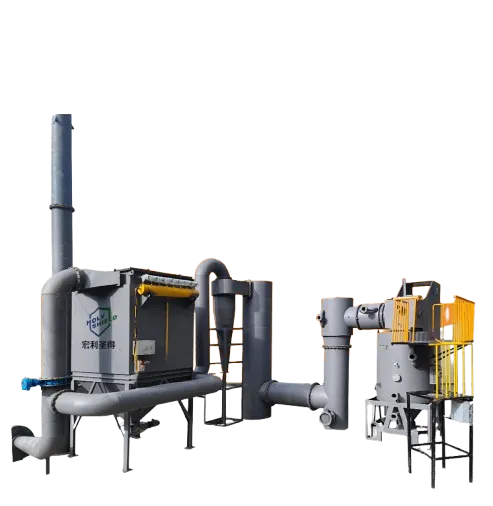 Holy Shield Municipal Solid Waste Incinerator Model HLPG-20-30-50-150-300-500-1-2 20-1t/batch Capacity LPG Fuel CE ISO