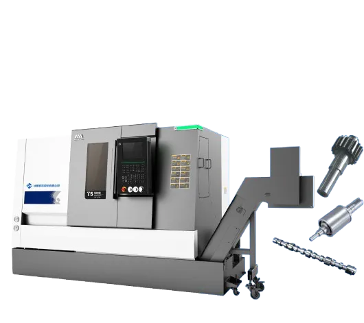 SMTCL T5.1-500Q 2 Axis Slant Bed CNC Lathe with Milling Drilling Tapping Functions for Precision Hardware Components Supplier