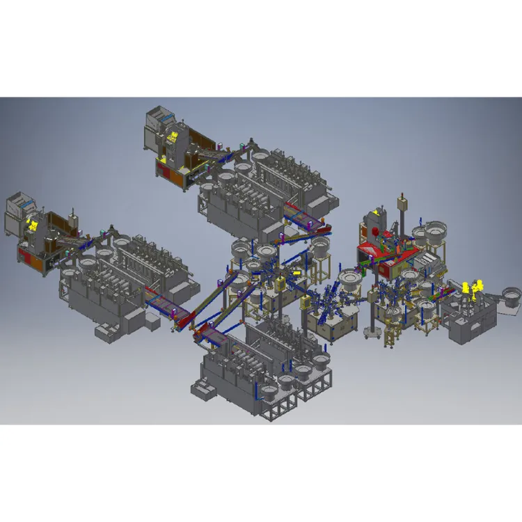 DaZhan Fully Integrated 13-Unit Line Automated Solar Assembly Engine Cycle Time 4-5 Sec Turnkey Solution 1 Year Warranty 65KW