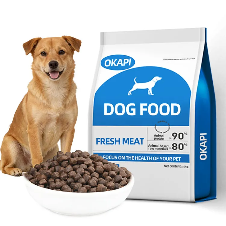 Custom Flavor Natural Nutrition High-Protein High Meat Content All Life Stages Complete Dry Dog Food