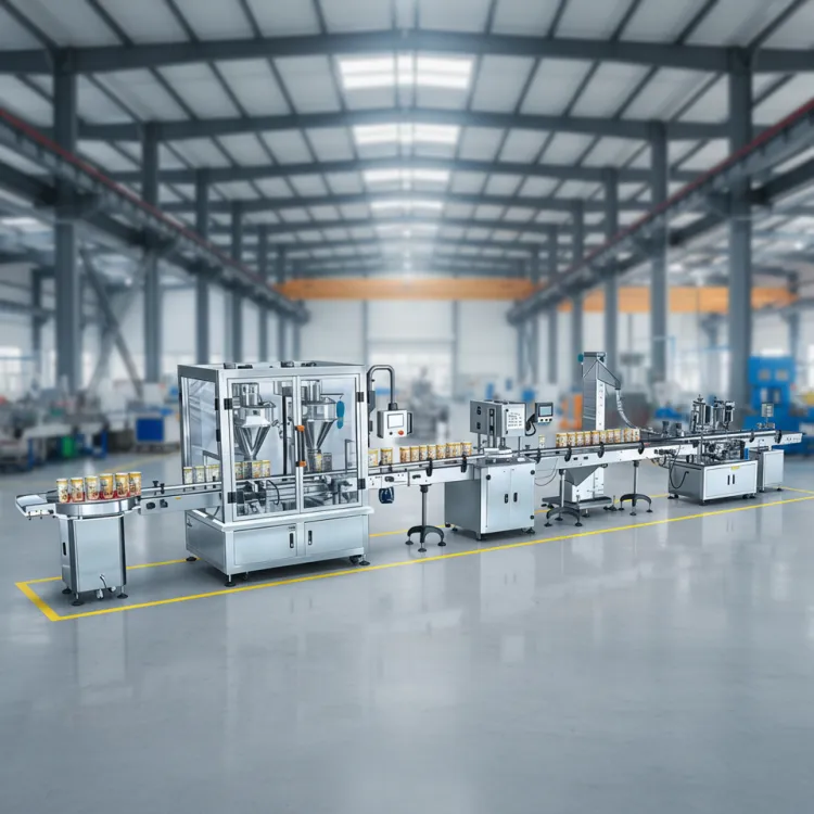Automatic Packaging Machine and Box Packing Line Production Packaging Device Facility Teleportation Function