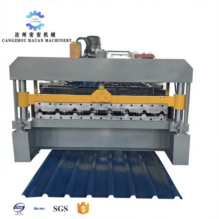 Fully Automatic Roof Sheet Production Line From Source Plant, Servo-Driven, Low Maintenance