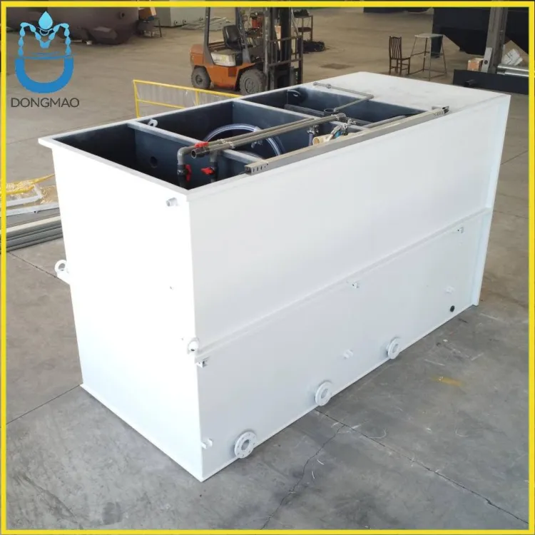 Packaged 50 M3/day Domestic Sewage Treatment Plant with PLC Control & Diesel Engine for Household & Community Use
